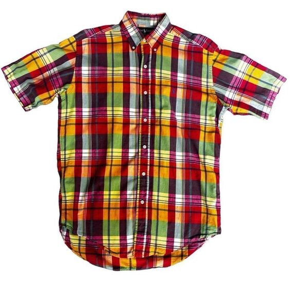 Ralph Lauren Other - Ralph Lauren short sleeve plaid button down shirt size small